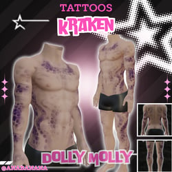 🦑 Kraken Tatts | Dolly Molly