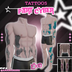 🤖 Part Cyber Tatts | Exo