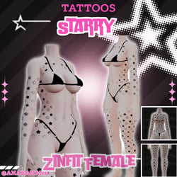 ⭐ Starry Tatts | Zinfit Female