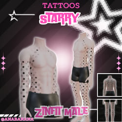⭐ Starry Tatts | Zinfit Male
