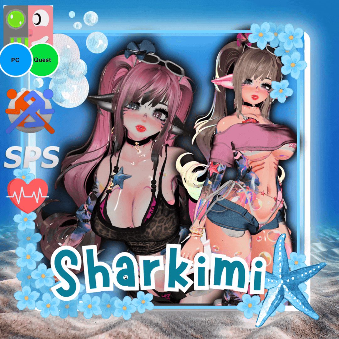(J) : 🦈 Sharkimi | Vrcft + Pc + Quest + MMD
