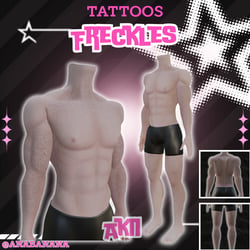 ❤️ Freckles Tatts | Akii