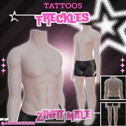 ❤️ Freckles Tatts | Zinfit Male