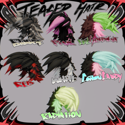 TEASED HAIR || VRChat Asset