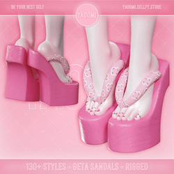 Geta Sandals for VRChat