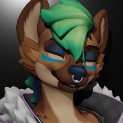 ✧ Hyenid ~ Fluffier Cheek Fluff