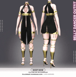 Belly Dancer Outfit | E-GIRL Essentials Collection 005