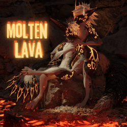 Molten Lava 𓆩𓆪 Rexouium Texture