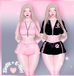 BabyGirl TrackSuit - (ZINFIT + E-GIRL)