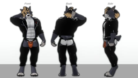 Wolfman Biker Outfit