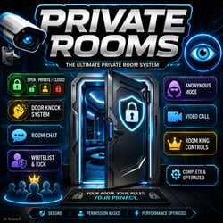 🔐 Private Rooms [Advanced Private Room System]