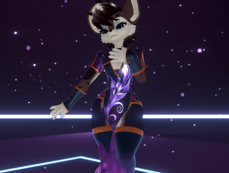 Starshine Dress for Flopkin! VrcFury ready <3