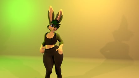 Sporty Top and Leggings For The Shia Bunnia