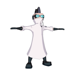Doctor Veil - Rigged 3D Character Model