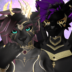 Azalea and Aster Egyptian Dragon Texture