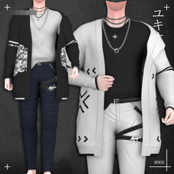 Male Cardigan Outfit