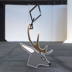 3D Deer Keychain