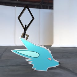 3D Rexouium Keychain