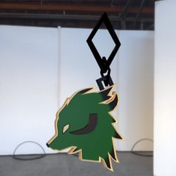 3D Wickerbeast Keychain