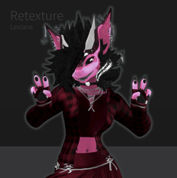 Retextured: Skirt & Shirt Uniform Set for Nardoragon 3.1/Novabeast and NFN