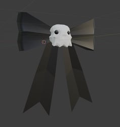 skull ribbon