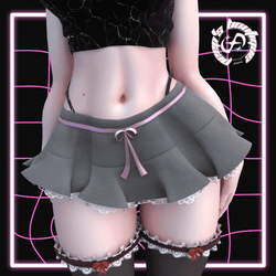 Sweetheart Skirt / WITH PHYSICS !!