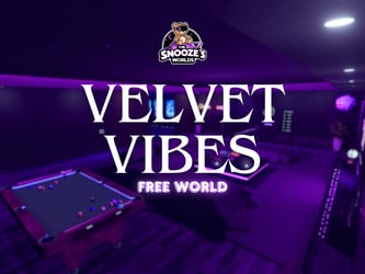 'Velvet Vibes' VRCHAT World FREE (PC & QUEST)