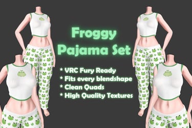 Froggy Pajama Set (Zinfit)