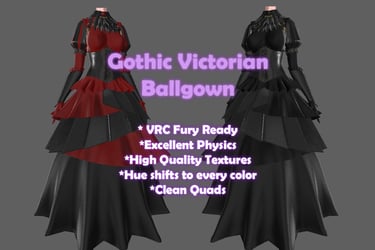 Gothic Victorian Gown (Zinfit)