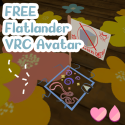 Flatlander - A Square [FREE Avatar!]