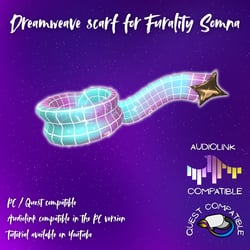 Furality somna inspired Dreamweave Scarf
