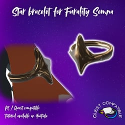 Star bracelet for Furality Somna
