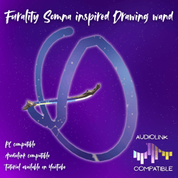 Furality somna inspired Drawing wand