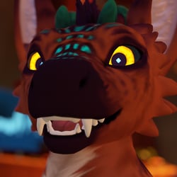 Moonfang Dragon VRC Avatar