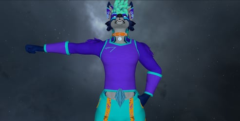 Tanktop w/ Armbands for Archer Canine