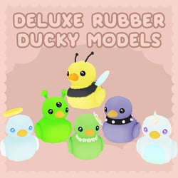 Deluxe Rubber Ducky Models