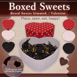 BoxedSweets V1.1 | VRChat Valentine Food [MA Ready]