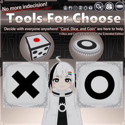 Tools For Choose V1.1 | VRChat Dice Gimmick [MA Ready]