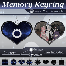 Memory Keyring V1.2 | VRChat Audio & Image Prop [MA Ready]