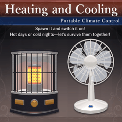 Heating and Cooling V1.1 | VRChat Interaction Prop [MA Ready]