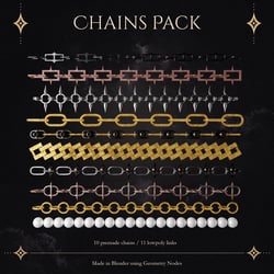 Geometry Nodes Chains Pack
