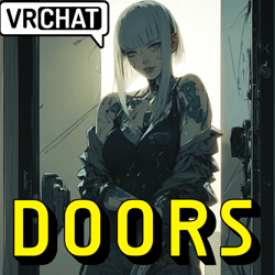 VRChat Moving Door Pack