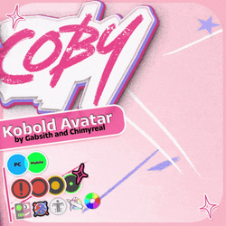 Coby - VRChat Kobold Avatar (Furry - Face Tracking - Quest/Mobile Compatible)
