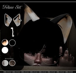 2 ♡ | CAT EARS | VRCHAT ASSET