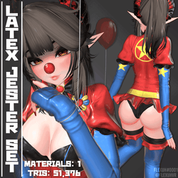 [Multi Base] Latex Jester's Outfit