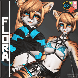 [VRCFT/SDK3] Flora