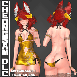 [DLC] Cheongsam Outfit