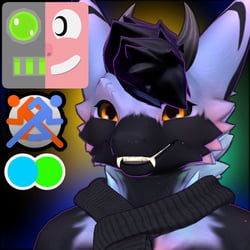 25% OFF🧨IN DESCRIPTION | Dergal Furry VRChat Avatar