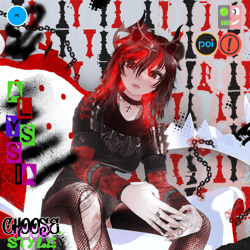Alyssia - Goth at Heart - VRCFT/SPS