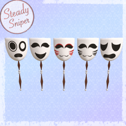 Free - Hand Held Mask